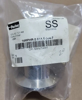 NEW Parker 14MPHR-2.0X1.5-304-7