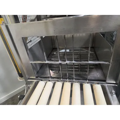 Used Econo Cheese Stainless Steel Two-Way Hydraulic Cheese Block Cutter