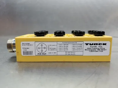 Turck VB80-P7X9-CS12 / U7032 8-Port Multi-Box Unit. 5E-16