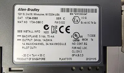 USED ALLEN-BRADLEY 1734-OB8