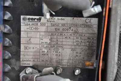 USED CERDI 550 AMP