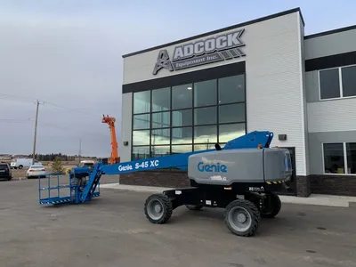 New | in-Stock 2026 GENIE S-45 XC TELESCOPIC BOOM LIFT Telescopic Boom Lifts Alberta CA | Adcock Equipment #1418021