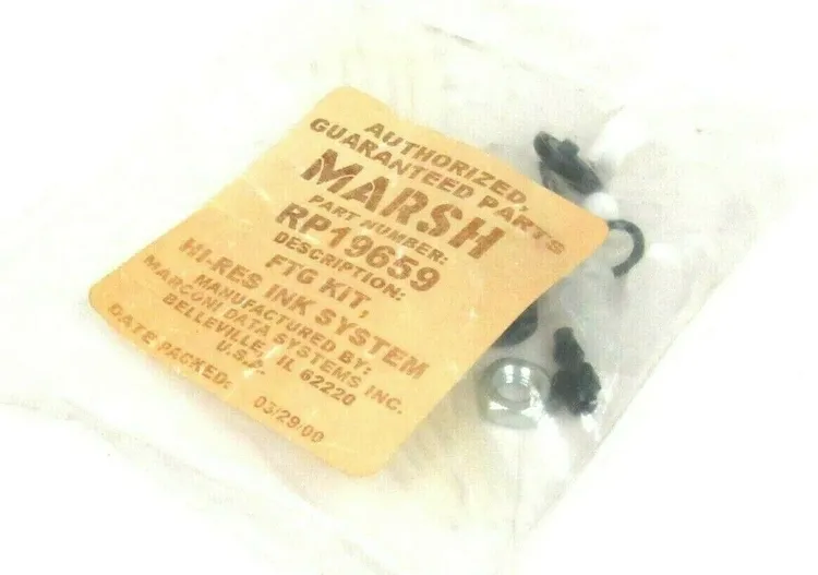 New | in-Stock MARSH RP19659 VIDEOJET Valves/Fittings | SB Industrial Supply #830477