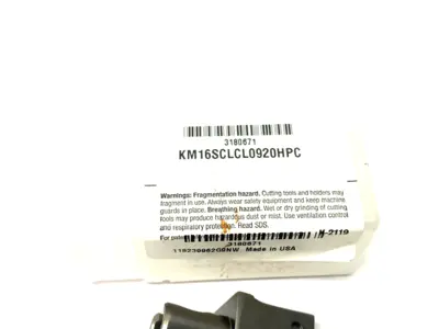 NEW KENNAMETAL KM MICRO™ CUTTING UNIT SCLC-95° S-CLAMPING KM16SCLCL0920HPC
