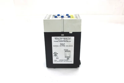 Macromatic PMDU Phase Monitor Relay
