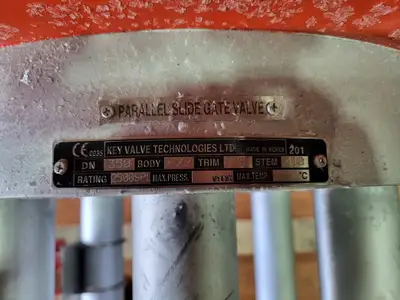 USED 2014 HP VALVES/KEY VALVE TECHNOLOGIES SDV-34100B1