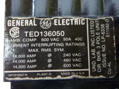 USED GE TED136050