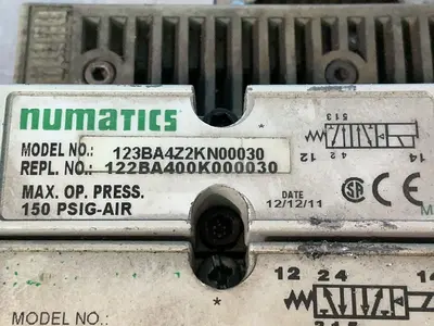 Used NUMATICS 123BA4Z2KN00030 Pumps Ohio US | HGR 24 #1506629