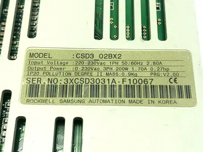 USED SAMSUNG SERVO DRIVES