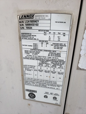 USED LENNOX 8 TON