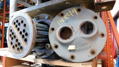 USED BELL & GOSSETT CS HEAT EXCHANGER 15 SQUARE FOOT