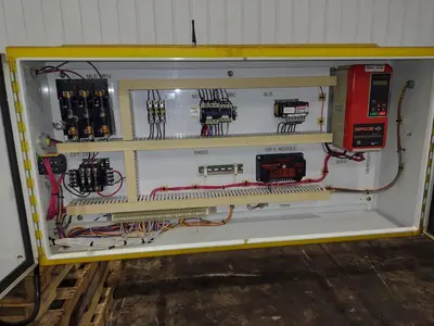 7.5 TON x 27' DESHAZO SINGLE GIRDER TOP RUNNING BRIDGE CRANE WITH STREET UNDERSLUNG HOIST: YOBRO 24991
