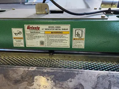 36" Wide ADAME Expanded Metal & Press (Used)