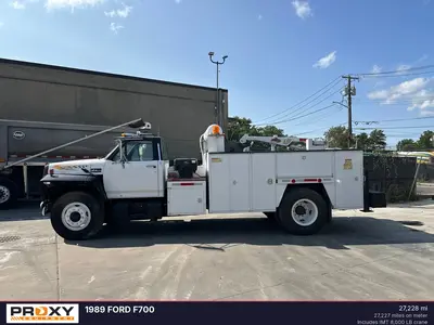 Used 1989 FORD F700 Service & Utility Trucks New York US | Proxy Equipment #1385215