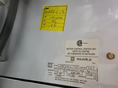 MCC Unit 100 hp, Nema 4