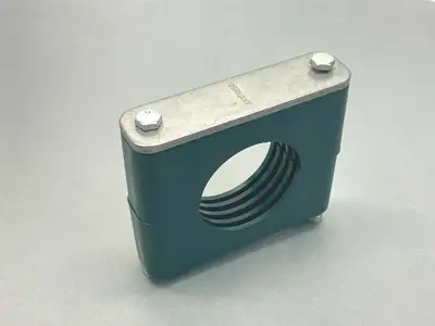 SM-770-PP-DP-AS-U-W3-K | Stauff  Standard Series Clamp for 70mm Tube OD - New Other