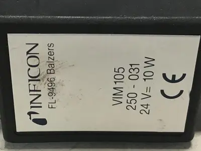USED INFICON FL-9496 BALZERS