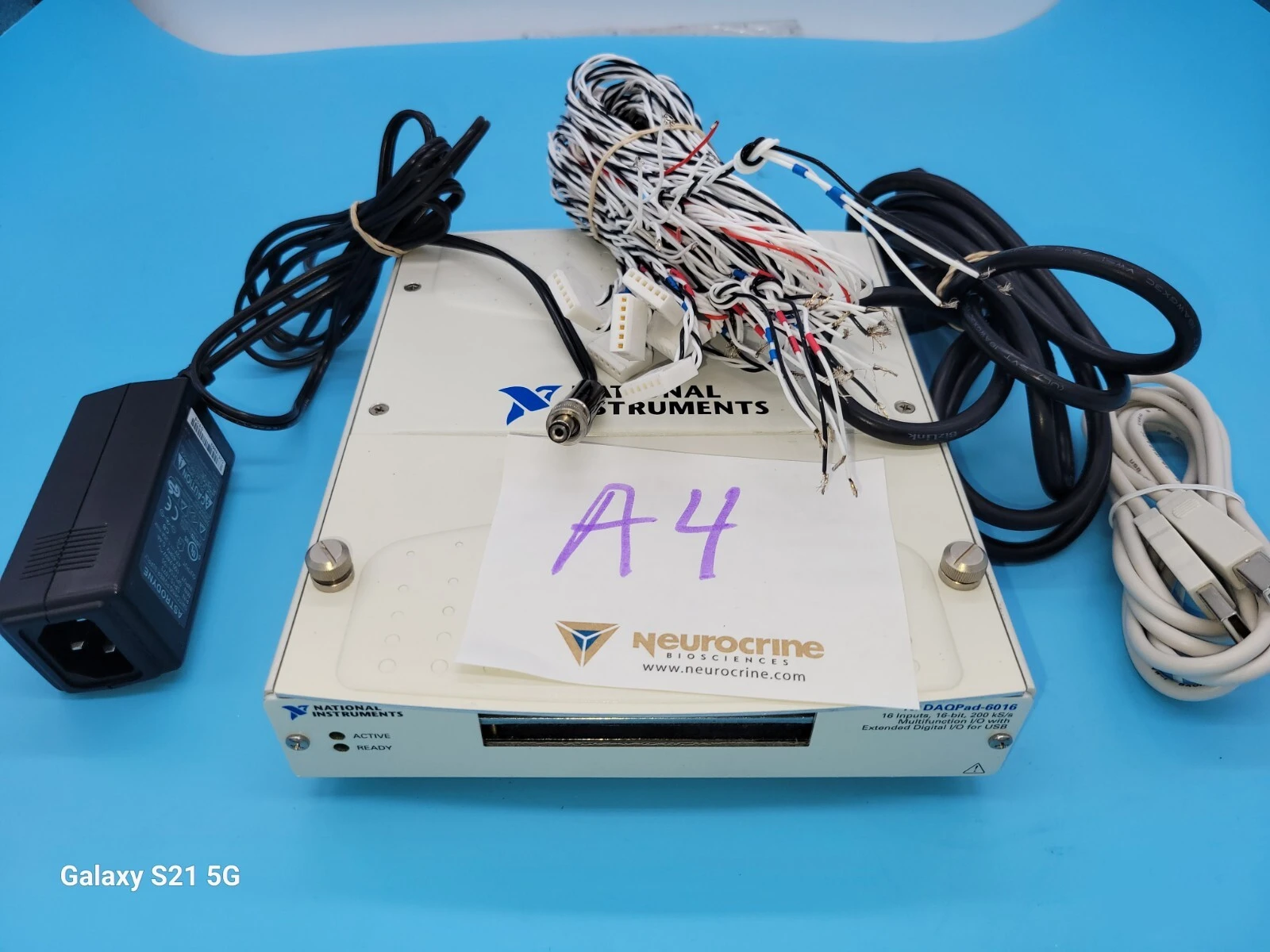 Used National Instruments NI DAQPad-6016 Computer Accessories Arizona US | ASSET CONVERSION SPECIALISTS, INC. #324791