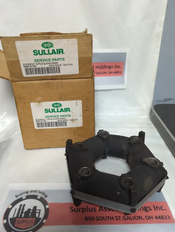 New | in-Stock SULLAIR 250018-551 Air Compressor Parts Ohio US | Surplus Asset Holdings #1508159