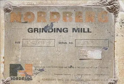 Mill, Ball, Rod, 13' x 18'8", Nordberg-Mesto, 1500 HP Motor #5991238