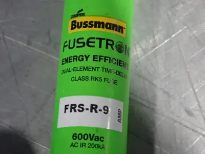 Used BUSSMANN FRSR9 Fuses | HGR 24 #741590