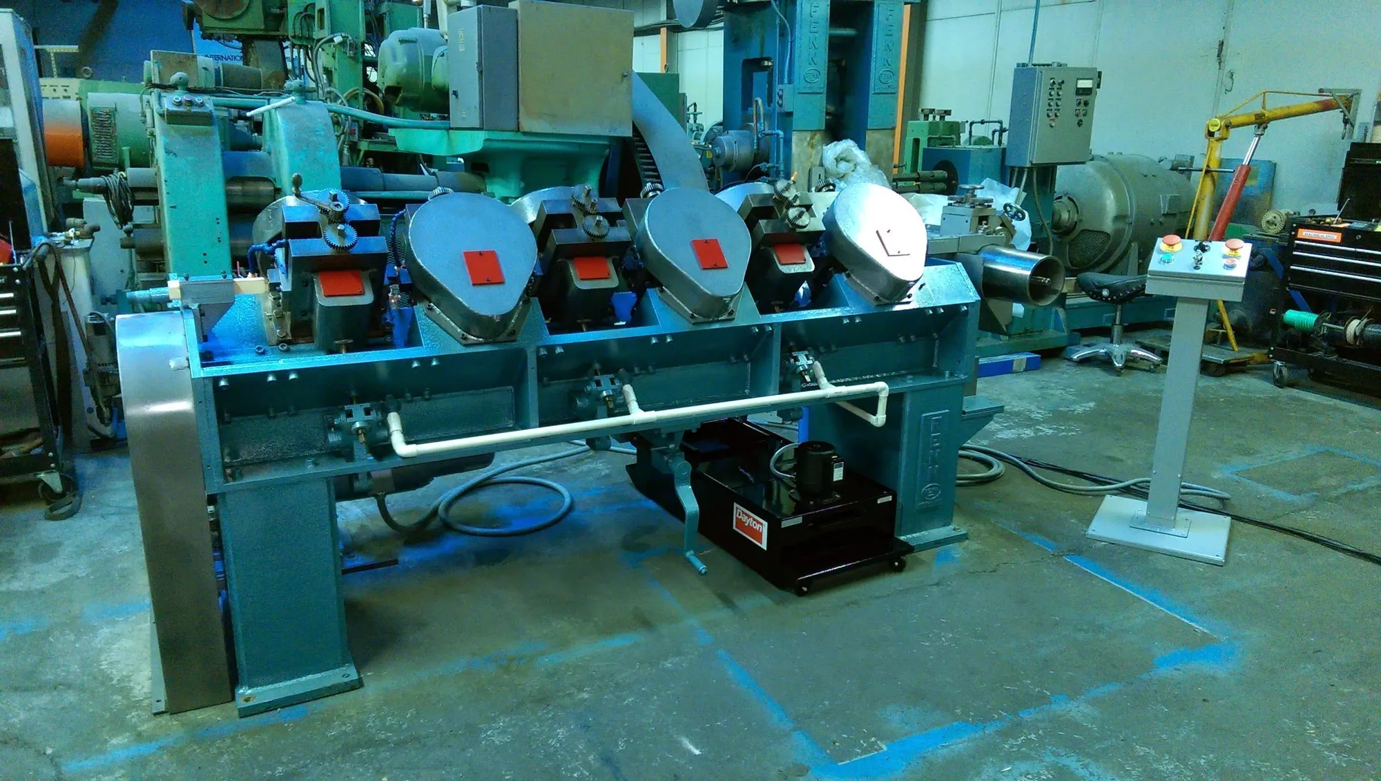 NEW STANDARD MACHINERY 6-STAND TANDEM ROD ROLLING MILL
