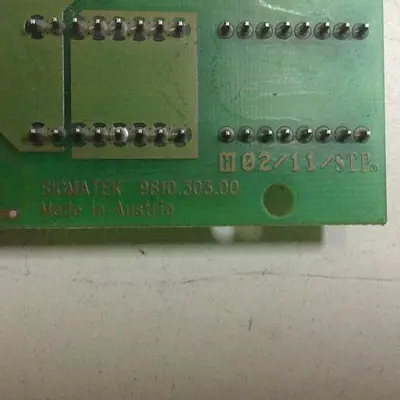 USED SIGMATEK 9810.303.00