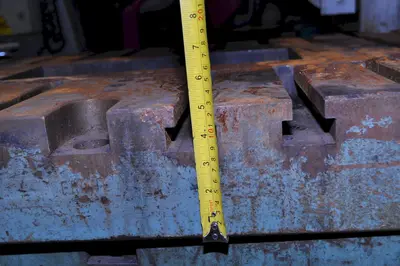 48" X 31" X 5" BOLSTER PLATE
