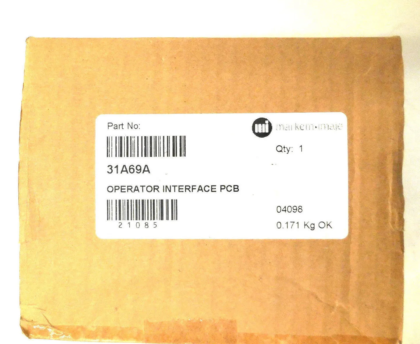 NEW MARKEM IMAJE 31A69A OPERATOR INTERFACE PCB