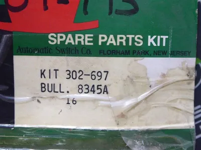 ASCO 302-697 Solenoid Valve Spare Parts Kit New
