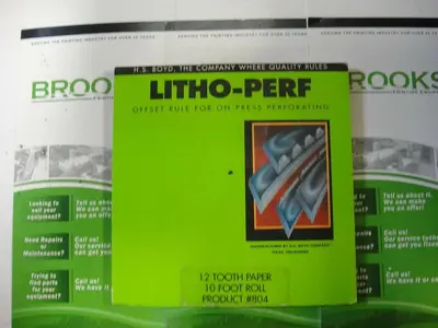 USED LITHO-PERF 804