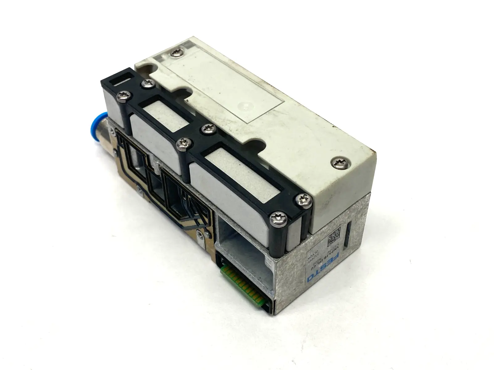 Used Festo Pneumatic Valve Terminal End Plate 533372 Parts (Hydraulics and Pneumatics) Michigan US | Maverick Industrial Sales #1410802
