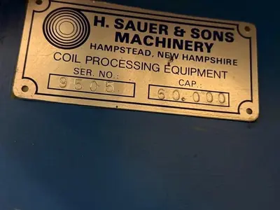 60,000 Lbs. H Sauer & Sons Bay Transfer Cart