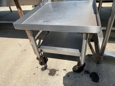 Used Falcon Restaurant Supply Used Stainless Steel Equipment Stand Cart - SS133 Restaurant Equipment (Miscellaneous) Illinois US | Falcon Restaurant Supply #1376027