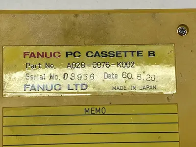 Used FANUC A02B-0076-K002 Industrial Controls Ohio US | Surplus Asset Holdings #1244187