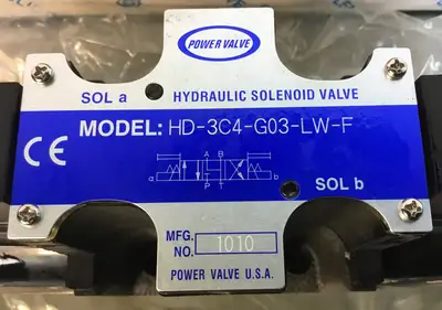 POWER VALVE Hydraulic Solenoid Valve HD-3C4-G03–LW-F 24VDC. 6D