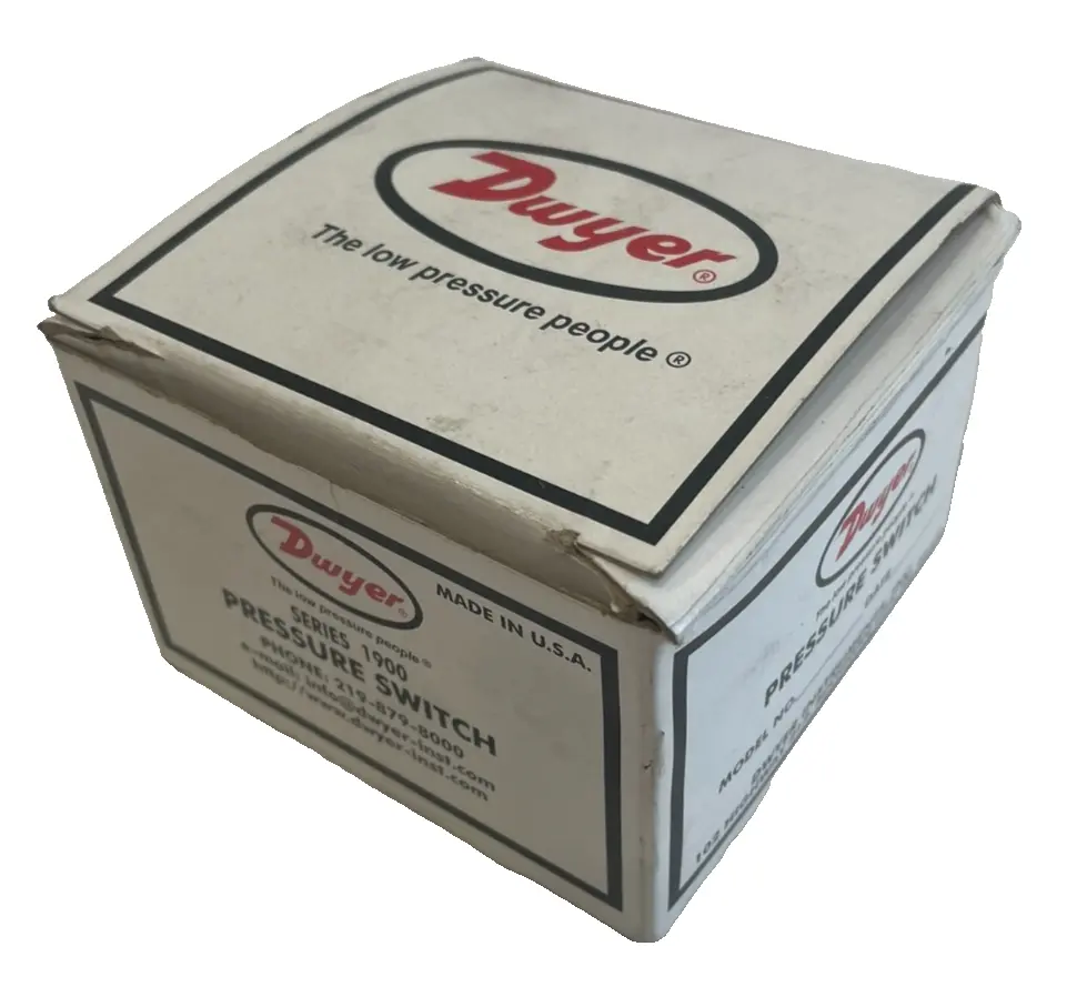 NEW DWYER 1910-10 PRESSURE SWITCH 191010