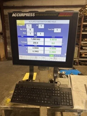 Used 2004 ACCURPRESS 725012 Press Brakes Georgia US | The Equipment Hub #1275591