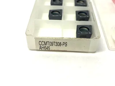 CCMT09T308-PS AH645 | Tungaloy  Stainless Steel Turning Insert CCMT 32.52 PKG OF 9 - New Other