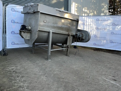 1000L S/S Polar Systems U-Trough Mixer