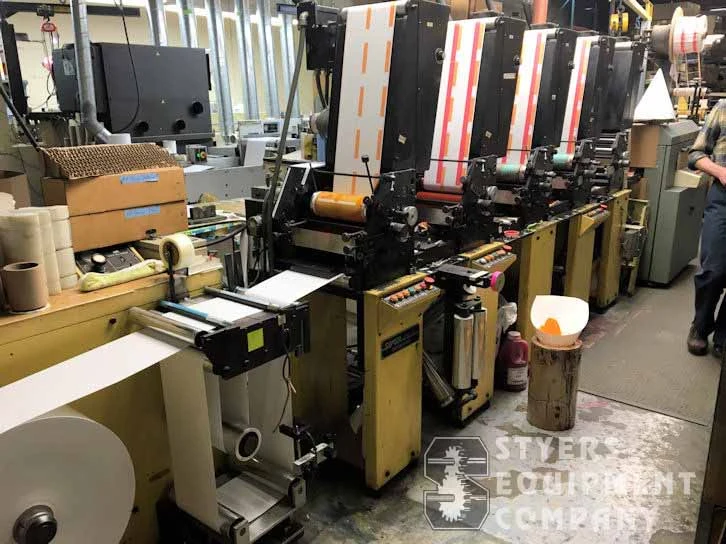 Used 1990 COMCO CAPTAIN Flexo Printing Presses Kansas US | Styers Equipment Company #292593