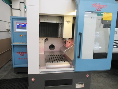 Used ROEDERS RFM 600 Vertical Machining Centers Minnesota US | Machinesused.com #1503507