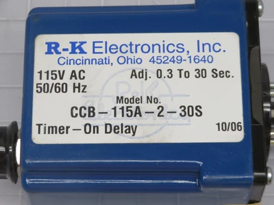 New | in-Stock R-K ELECTRONICS _UNKNOWN_ Timers Texas US | OCO Industrial #1675752