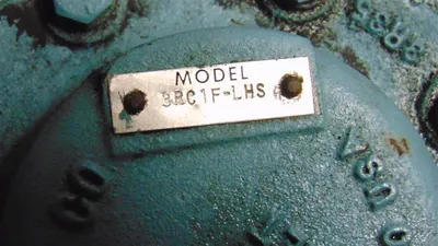 Foote-Jones / Dresser 575-100 WHA Enclosed Gear Drive 112.14:1 Ratio 6.0 HP Used