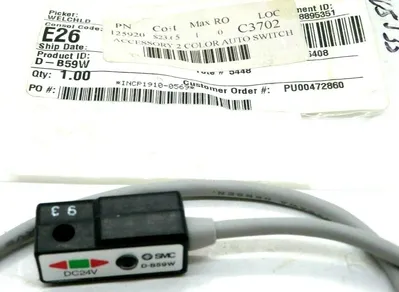 NEW SMC D-B59W INLINE REED DC 24V DB59W