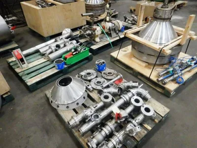 (3) Westfalia HSA 200-36-777 clarifier centrifuges, 316SS.