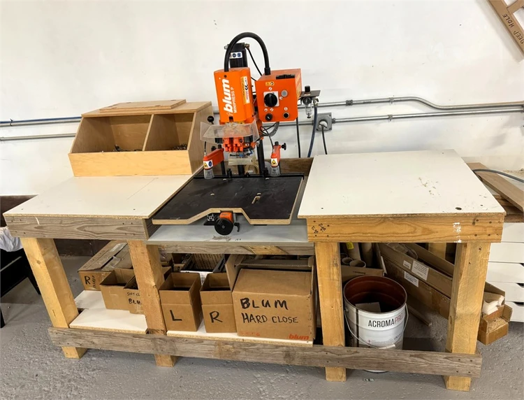 Used BLUM "MINIPRESS P" Heavy Duty & Sensitive Single Spindle Drills Illinois US | MachineryMax #1338203