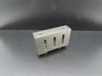 Sonics A09893HRN Ultrasonic Welding Horn Slotted Plate 4"x2.4"x1"