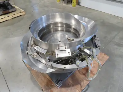 Fortville Feeders Vibratory Parts Feeder 44" Stainless Bowl 120V