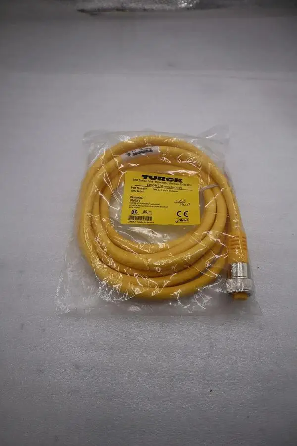 NEW Turck RSM RKM 46-3M  4 PIN PATCH CABLE STOCK G716